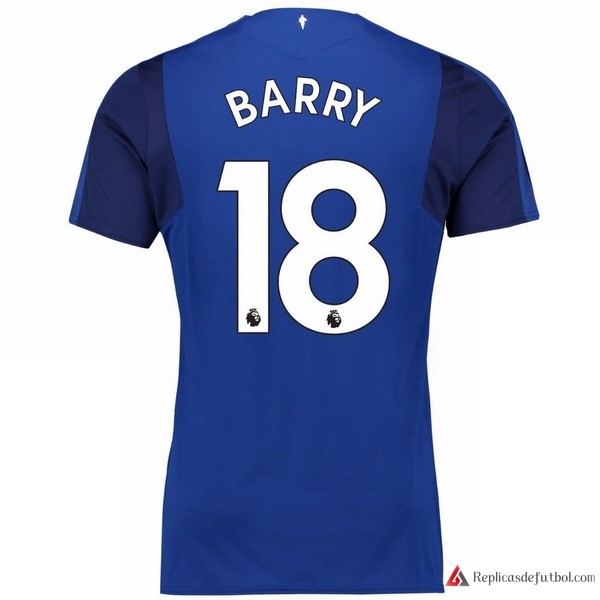 Camiseta Everton Primera equipación Barry 2017-2018